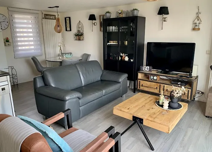 Hébergement de vacances With Cosy Terrace Sint Maartensvlotbrug