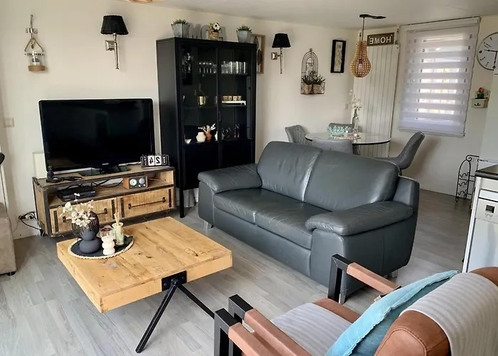 Hébergement de vacances With Cosy Terrace Sint Maartensvlotbrug